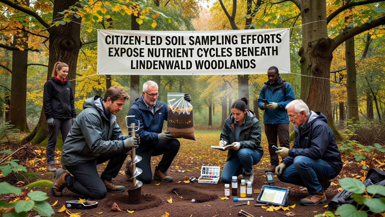 Citizen-Led Soil Sampling Efforts Expose Nutrient Cycles Beneath Lindenwald Woodlands